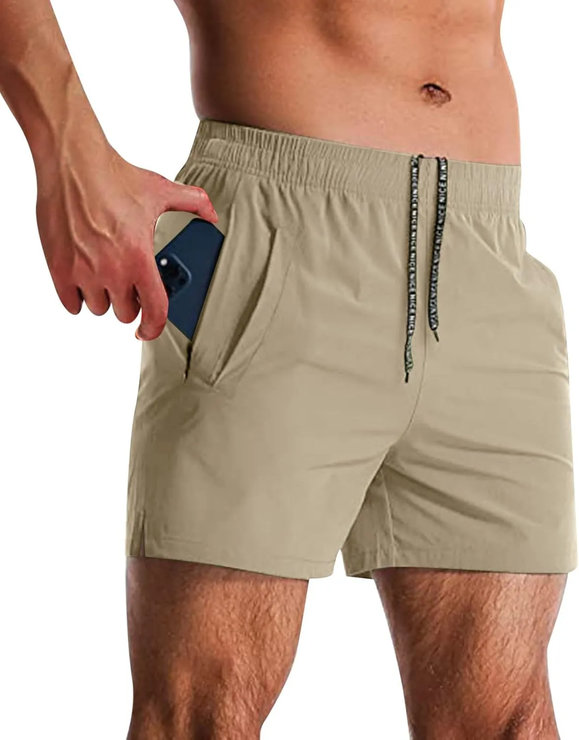 Men's Training Wide Leg Sport Shorts Bodybuilding Workout Athletic Shorts Sport Outdoor Running Lightweight Gym Short