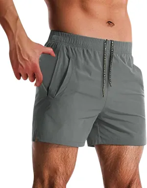 Men's Training Wide Leg Sport Shorts Bodybuilding Workout Athletic Shorts Sport Outdoor Running Lightweight Gym Short