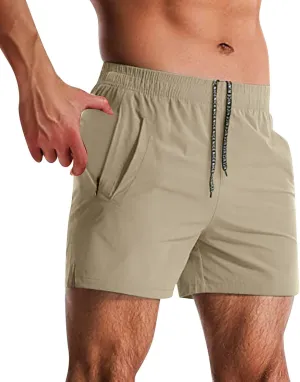 Men's Training Wide Leg Sport Shorts Bodybuilding Workout Athletic Shorts Sport Outdoor Running Lightweight Gym Short