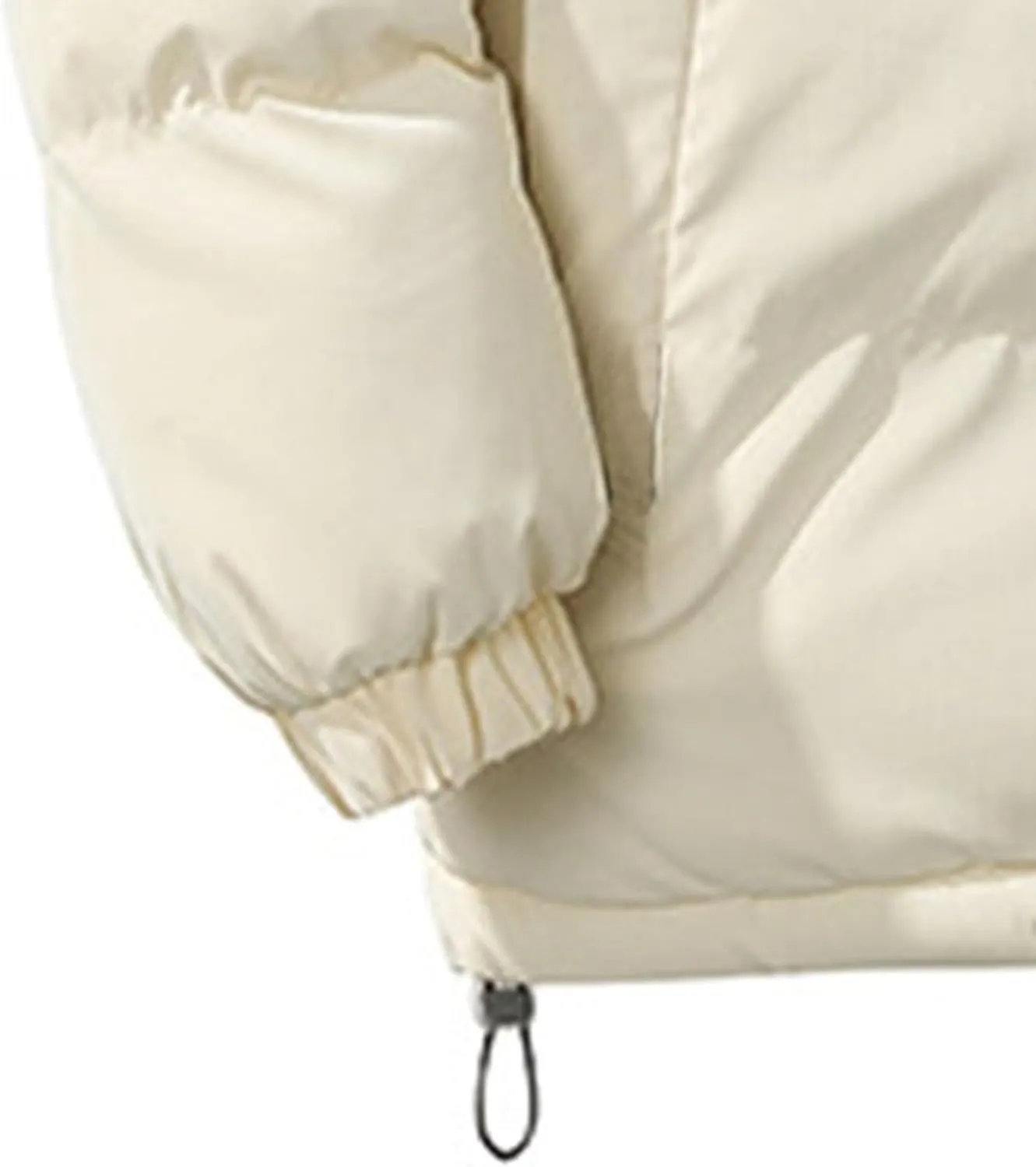 Mens Winter Thicken Down Jacket Sherpa Warm Cotton Puffer Men Coats Lightweight Mountain Lined Padded Coat