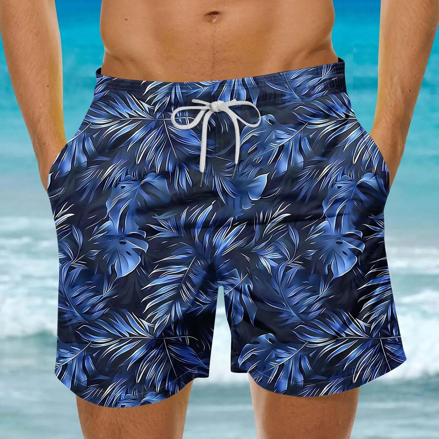 Mens Workout Shorts,Boy's Summer Casual Beach Pants Classic Loose Fit Pant Short Pant Men Cargo Pants with Pockets