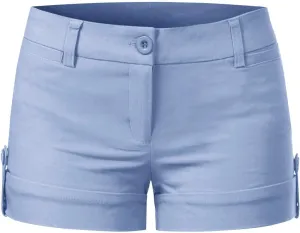 MixMatchy Women's Casual Body Enhancing Comfort Cuffed Shorts with Pockets