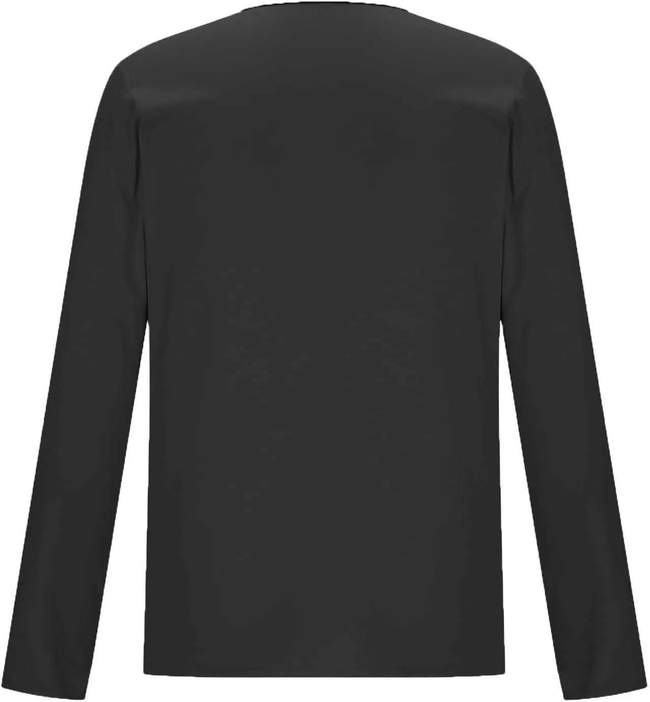 Muscularfit Mens Long Sleeve Polo Shirts Casual Loose Button Down Shirt Big and Tall Gym Workout Tee Top Lightweight Pullover