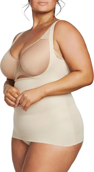 Naomi and Nicole Women's Size Unbelievable Comfort Plus Step in Torsette