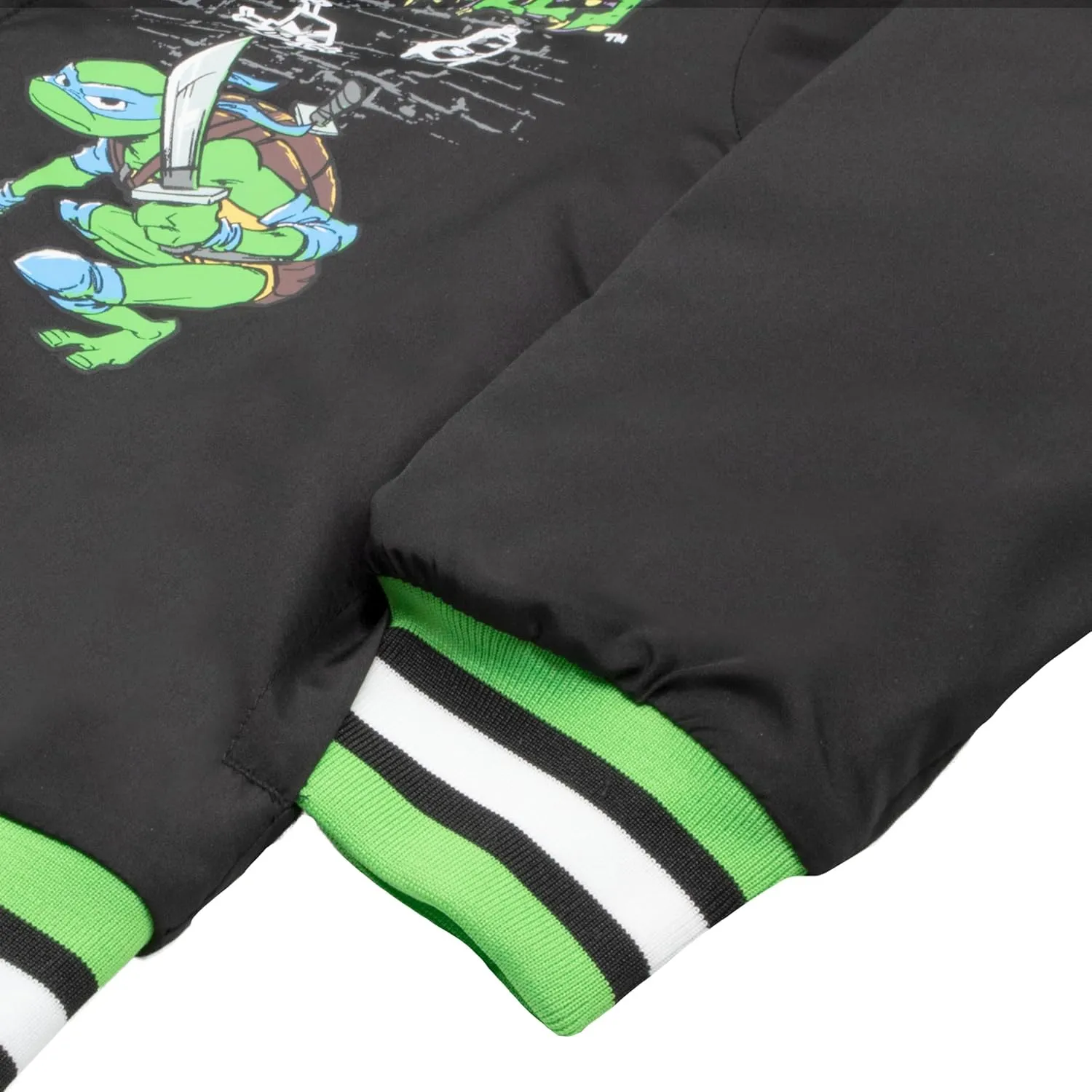 Nickelodeon Teenage Mutant Ninja Turtles Varsity Bomber Jackets for Boys TMNT Coats for Kids