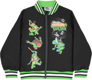 Nickelodeon Teenage Mutant Ninja Turtles Varsity Bomber Jackets for Boys TMNT Coats for Kids