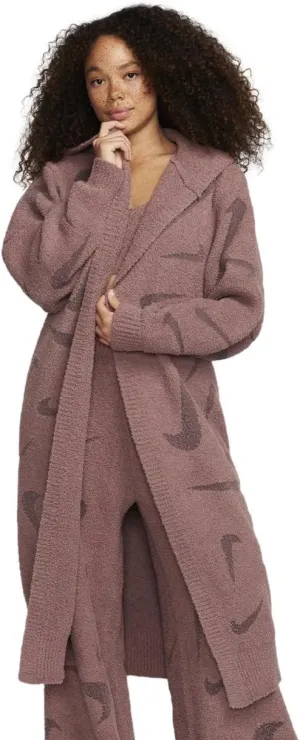 Nike Women's Sportswear Phoenix Cozy Boucl Loose Long Knit Cardigan