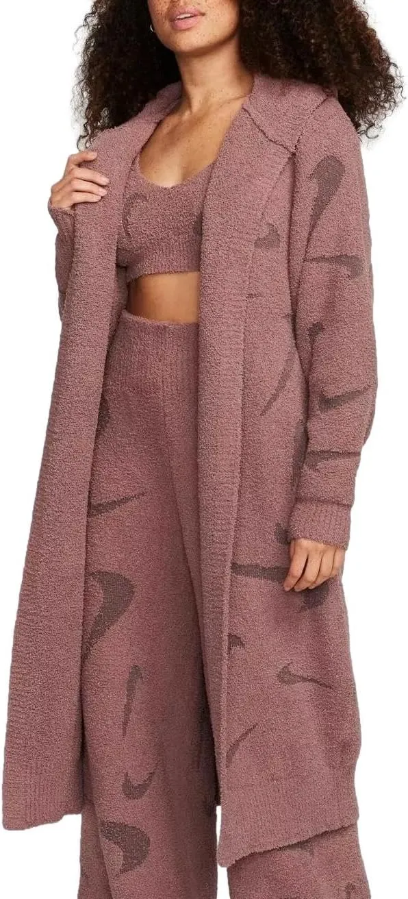 Nike Women's Sportswear Phoenix Cozy Boucl Loose Long Knit Cardigan