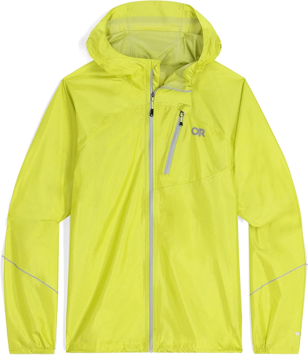 Outdoor Research Men's Helium Rain Jacket  Breathable Weatherproof Jacket