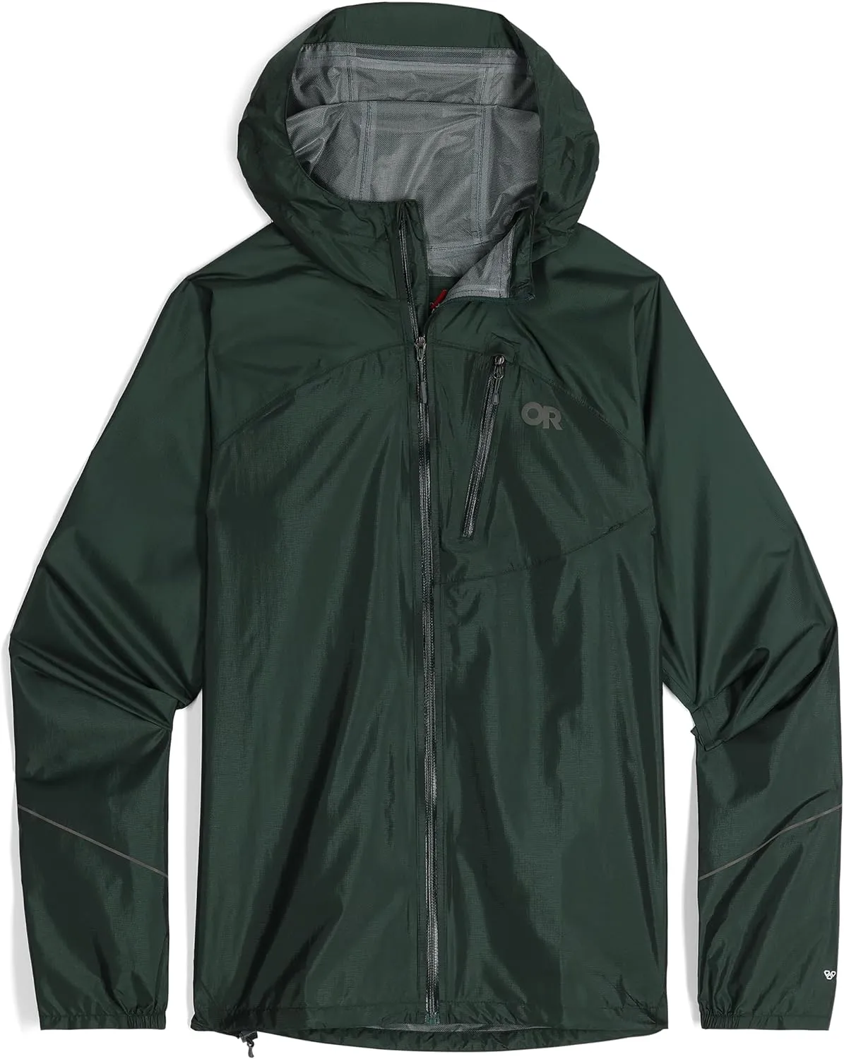 Outdoor Research Men's Helium Rain Jacket  Breathable Weatherproof Jacket
