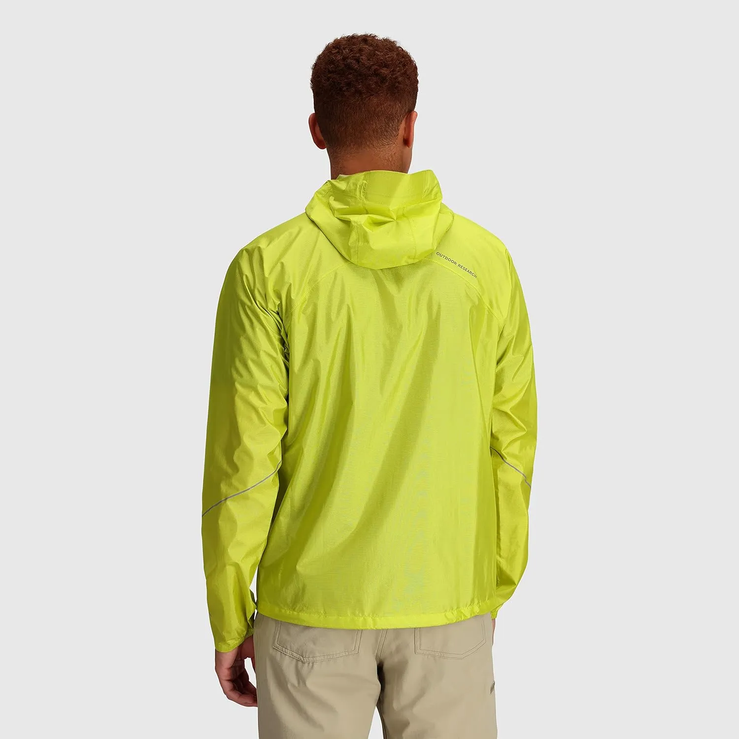 Outdoor Research Men's Helium Rain Jacket  Breathable Weatherproof Jacket