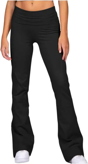 Pants for Women and Skinny High Waist High Stretch Yoga Trousers