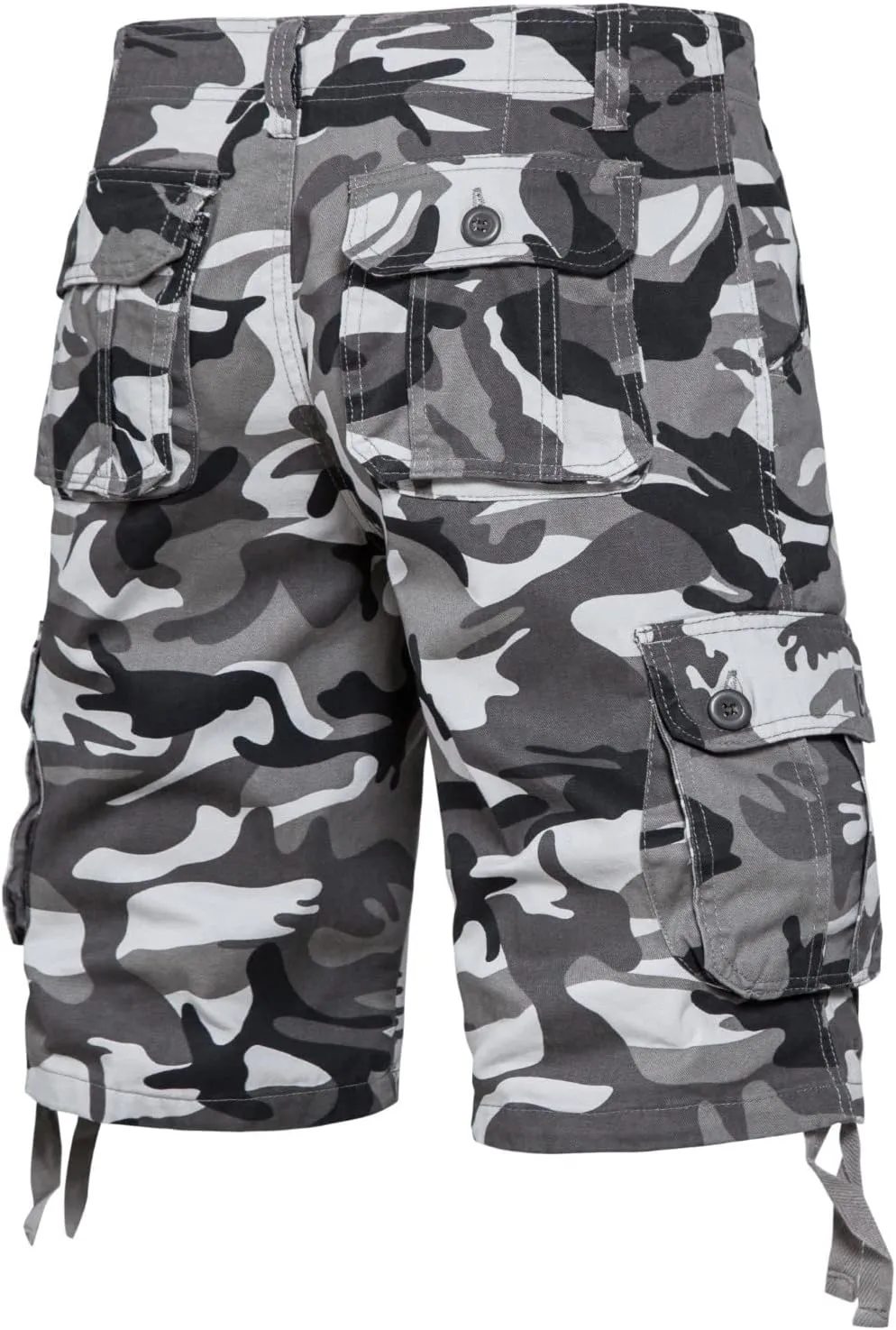 Plus Size Men's Cargo Pants Cotton Casual Work Trousers Men's Slim Chino Pants Men's Straight Tapered Fit Cargo Pants