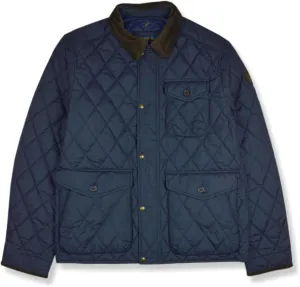 POLO RALPH LAUREN Mens Diamond Quilted Full Zip Field Barn Jacket,