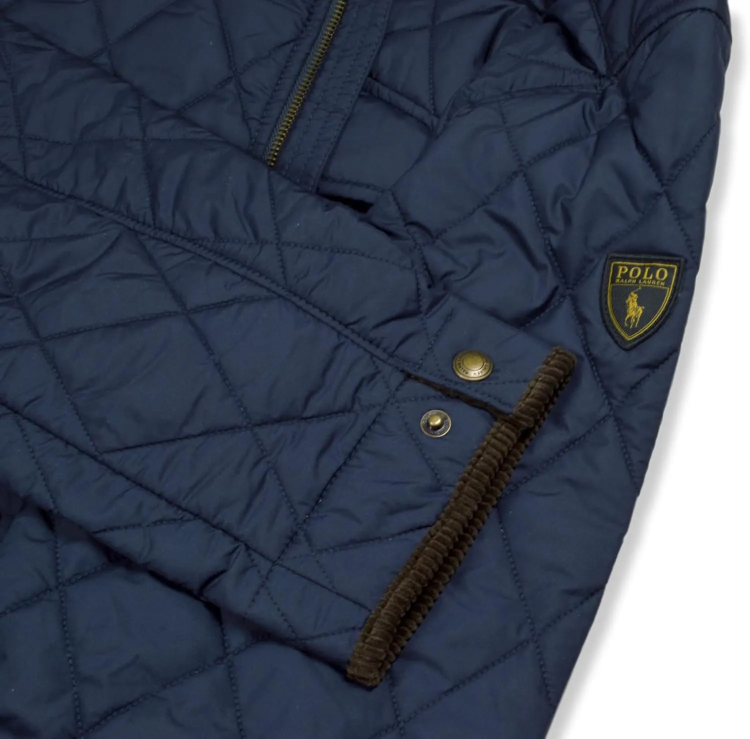 POLO RALPH LAUREN Mens Diamond Quilted Full Zip Field Barn Jacket,