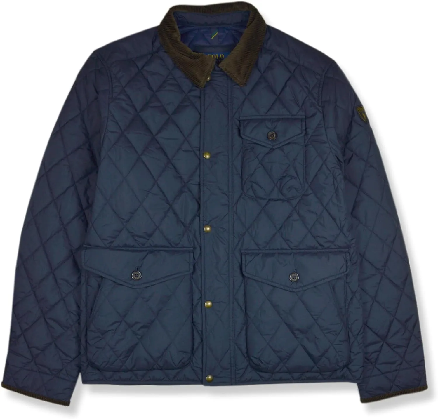 POLO RALPH LAUREN Mens Diamond Quilted Full Zip Field Barn Jacket,