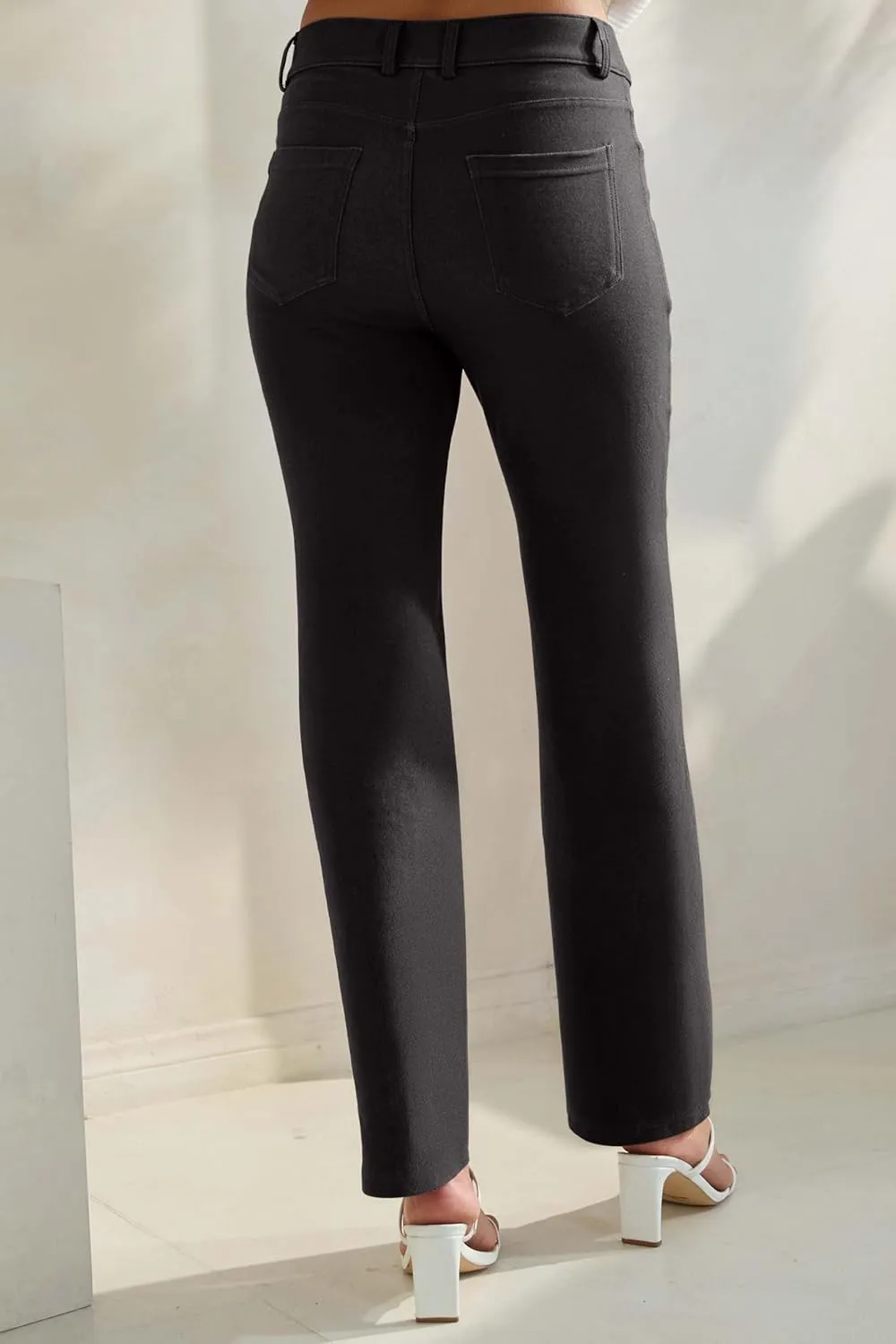 Prolific Health Women's Jean Denim Look Jeggings Straight Leg Many Colors Spandex Leggings Pants S-XXXL