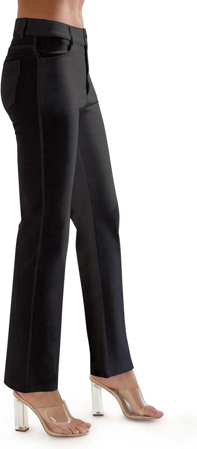 Prolific Health Women's Jean Denim Look Jeggings Straight Leg Many Colors Spandex Leggings Pants S-XXXL