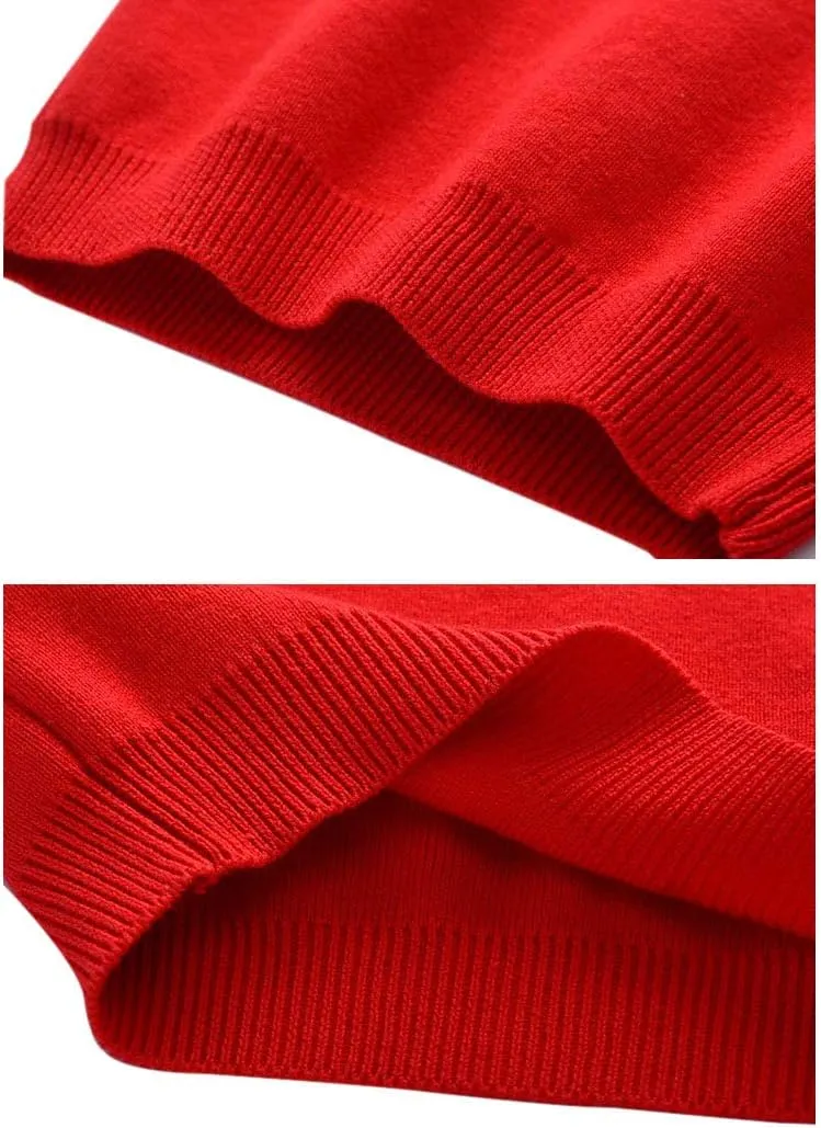 PTPUKE Baby Boys Girls V Neck Comfort Knitted Sleeveless Pullover Sweater Vest