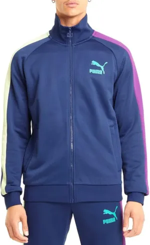 PUMA mens Iconic T7 Track Jacket , Elektro Blue , Large