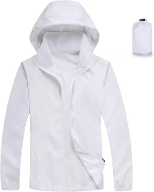 Rain Jackets For Women Thin Waterproof Windbreaker Jacket Ladies Zip Up Raincoats With Hood Lightweight Packable 3Xl