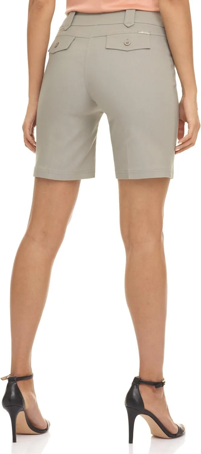 Rekucci Women's Ease into Comfort Perfection Modern Office Short