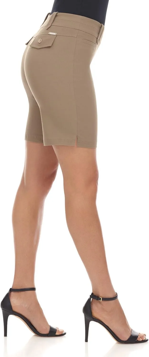 Rekucci Women's Ease into Comfort Perfection Modern Office Short