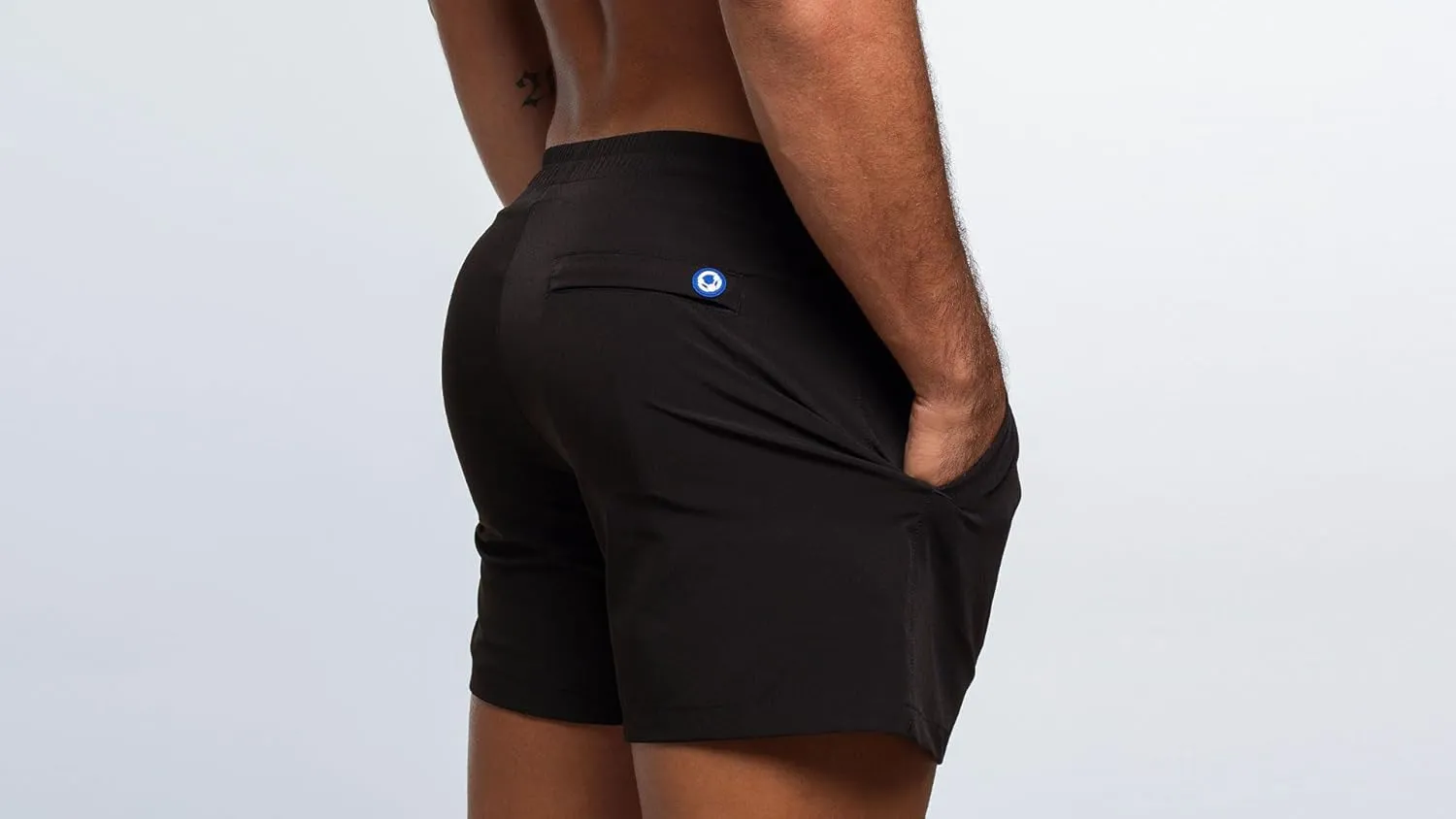 Rounderbum Mens Swimwear | Beach Shorts | Padded Technology | Quick Dry | Drawstring | Bathing Suits | Swim Shorts