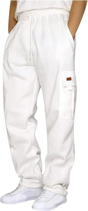 RTRDE Men's Cargo Pants Relaxed Fit Stretch with Pockets Casual Outdoor Work Hiking Long Trousers Pants, S-5XL