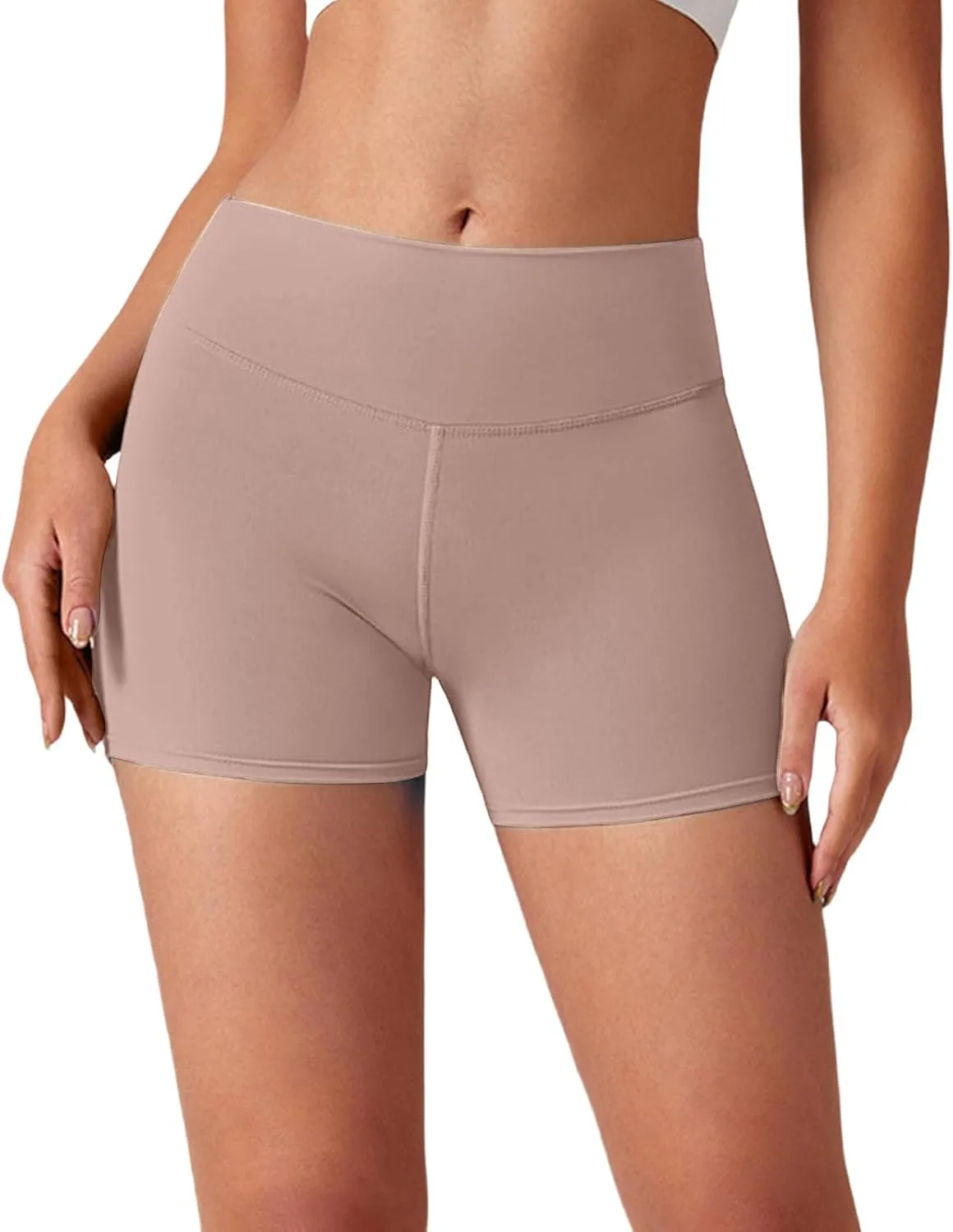 Scrunch Butt Lifting Shorts for Women High Waisted Workout Yoga Shorts Summer Athletic Pants with Pockets