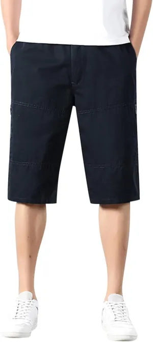 Shorts Men Cargo Mens Cargo Hiking Shorts Outdoor Golf Shorts with Multi Zipper Pockets for Camping Fishing Pants