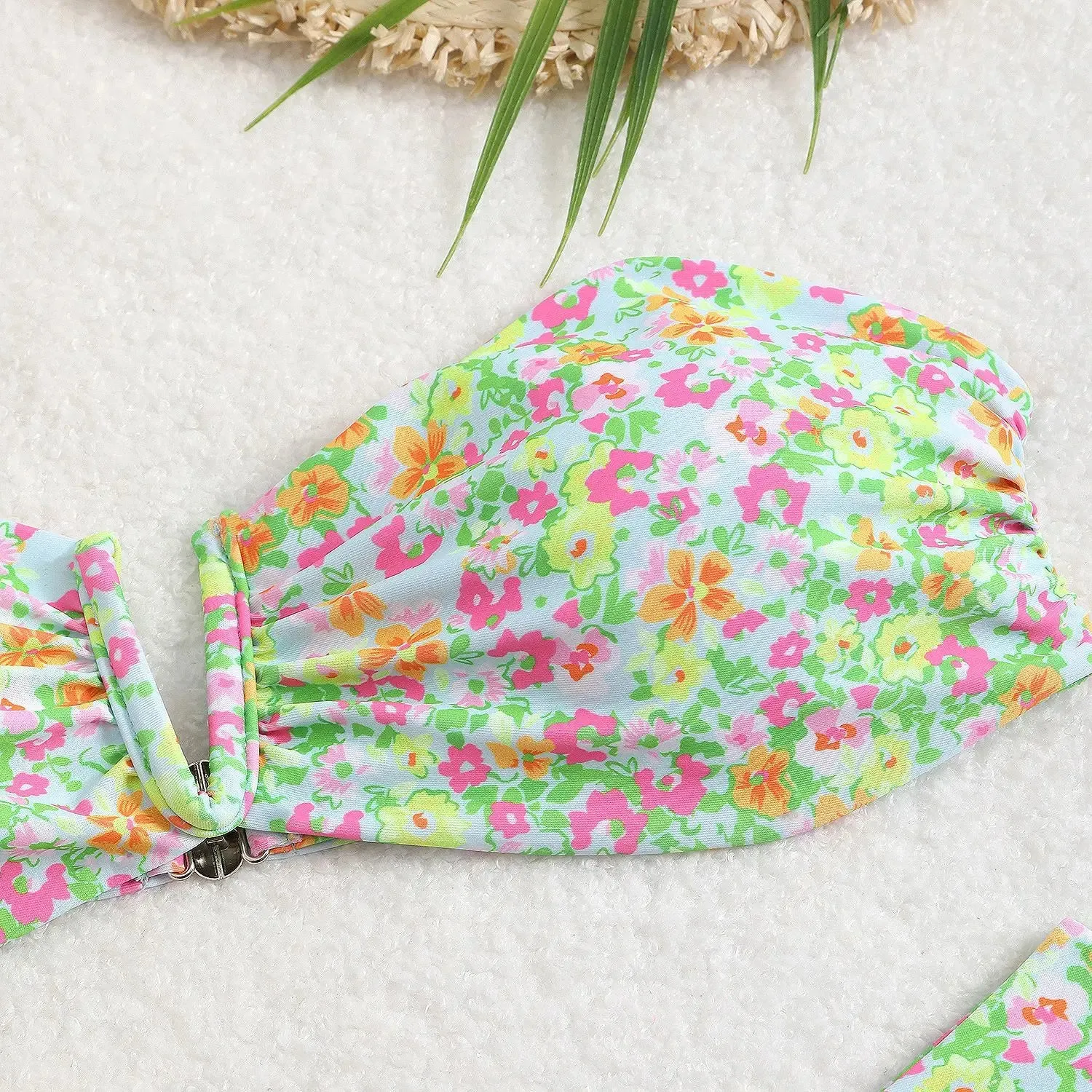 So Cal Floral Strapless