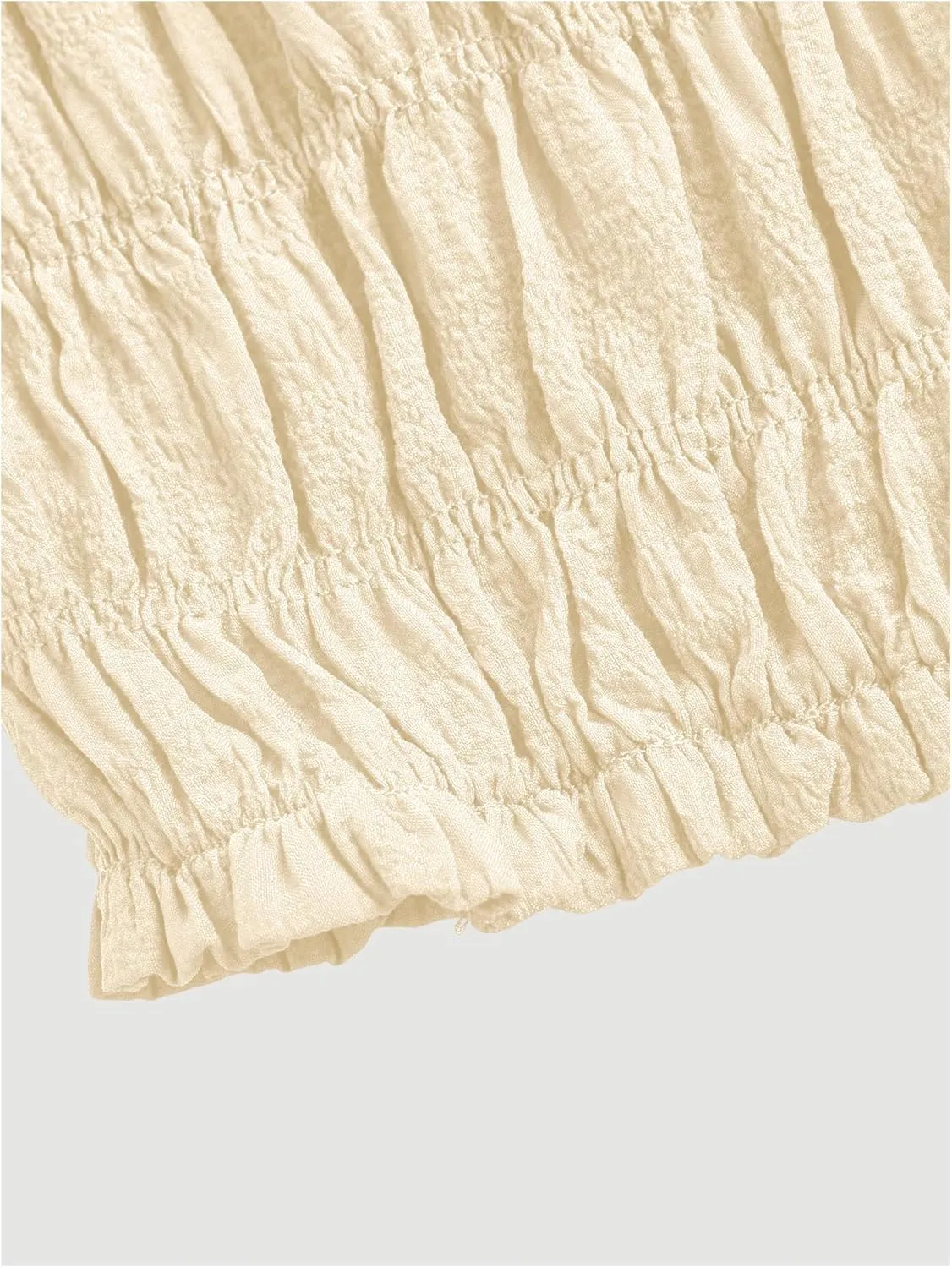 SOLY HUX Women's Ruffle Shorts Y2k Lace Lolita Bloomers Elastic Waist Frill Bottoms Micro Boyshorts