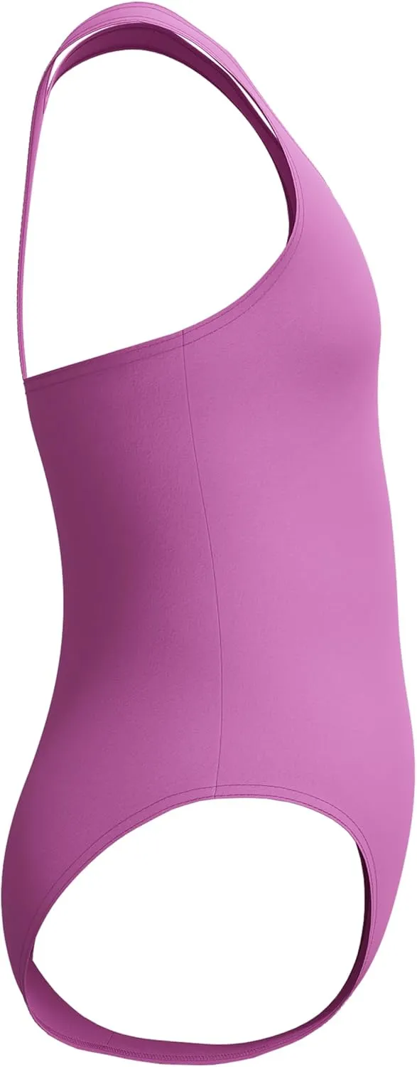 Speedo Girls' Swimsuit One Piece Closed Racerback