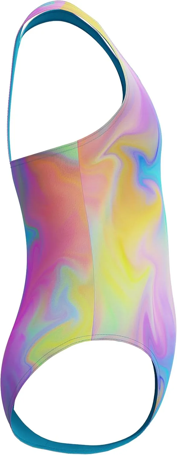 Speedo Girls' Swimsuit One Piece Closed Racerback