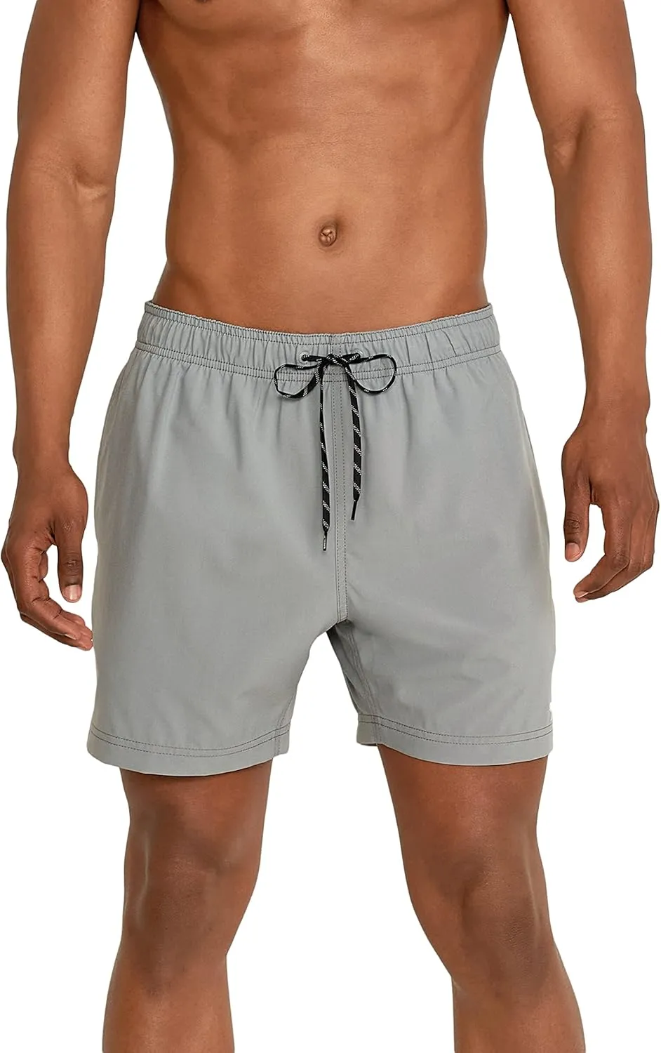 Speedo Men's Swim Trunk Knee Length Volley Comfort Liner Solid