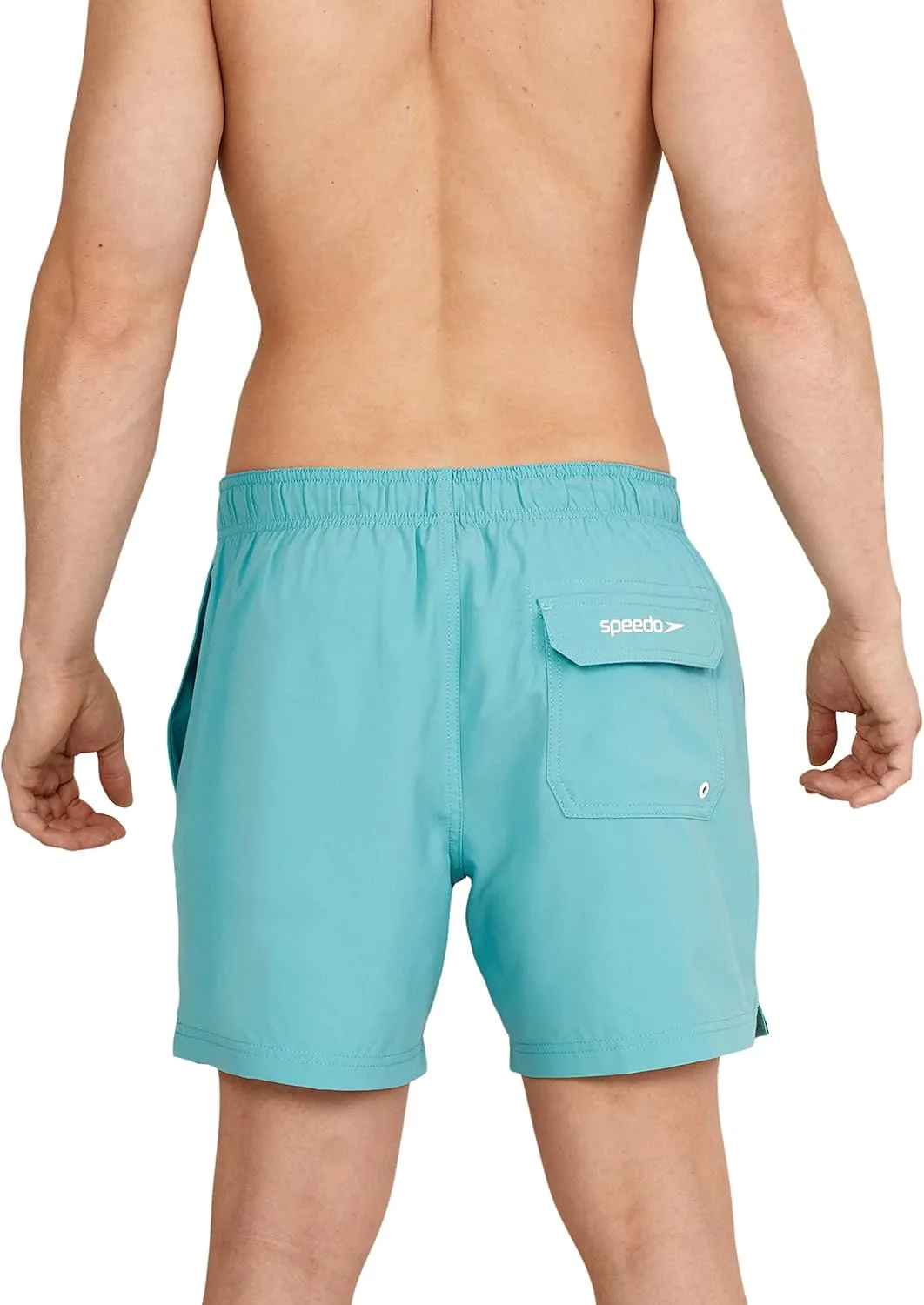 Speedo Men's Swim Trunk Knee Length Volley Comfort Liner Solid