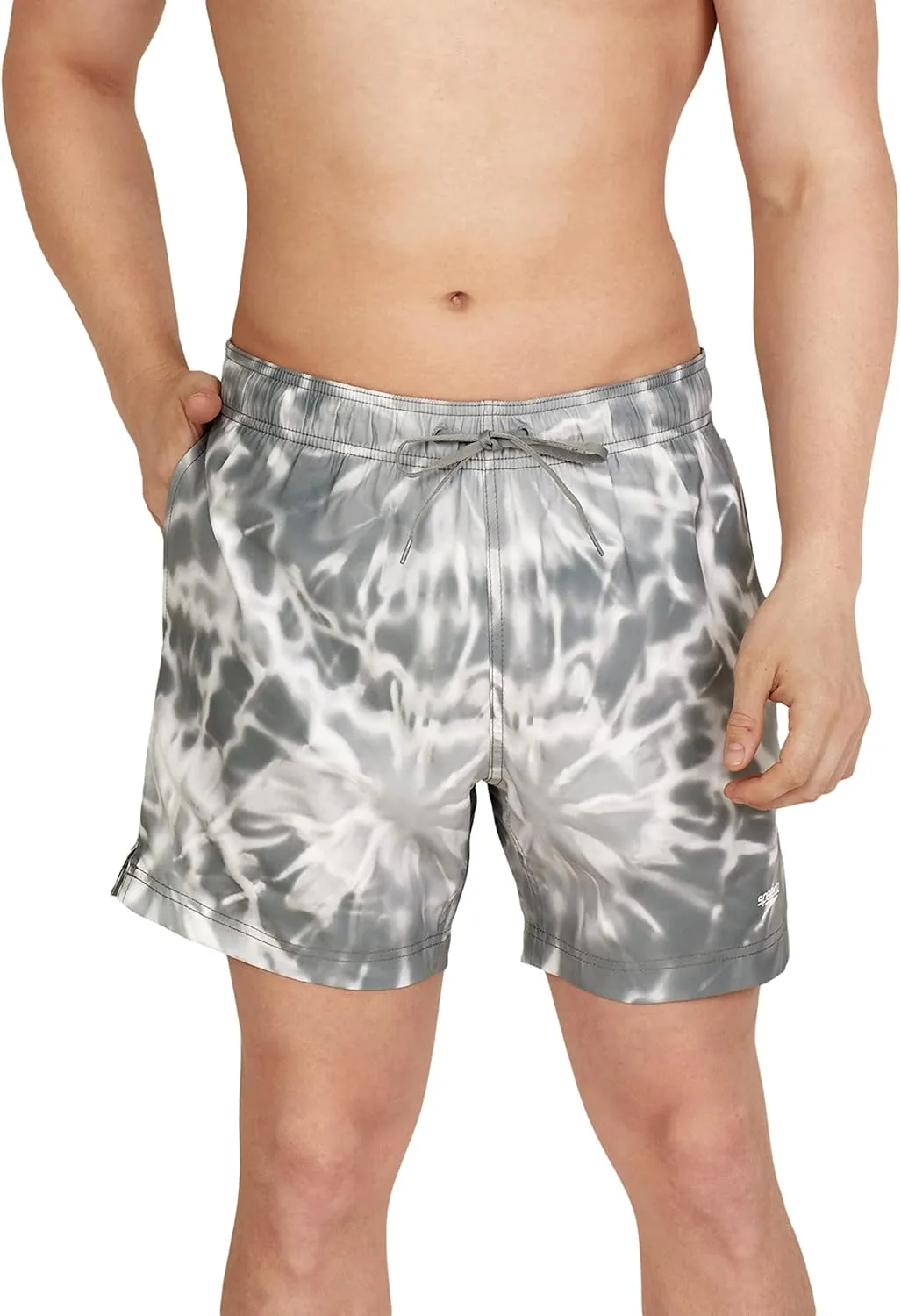 Speedo Men's Swim Trunk Short Length Redondo Comfort Liner Print