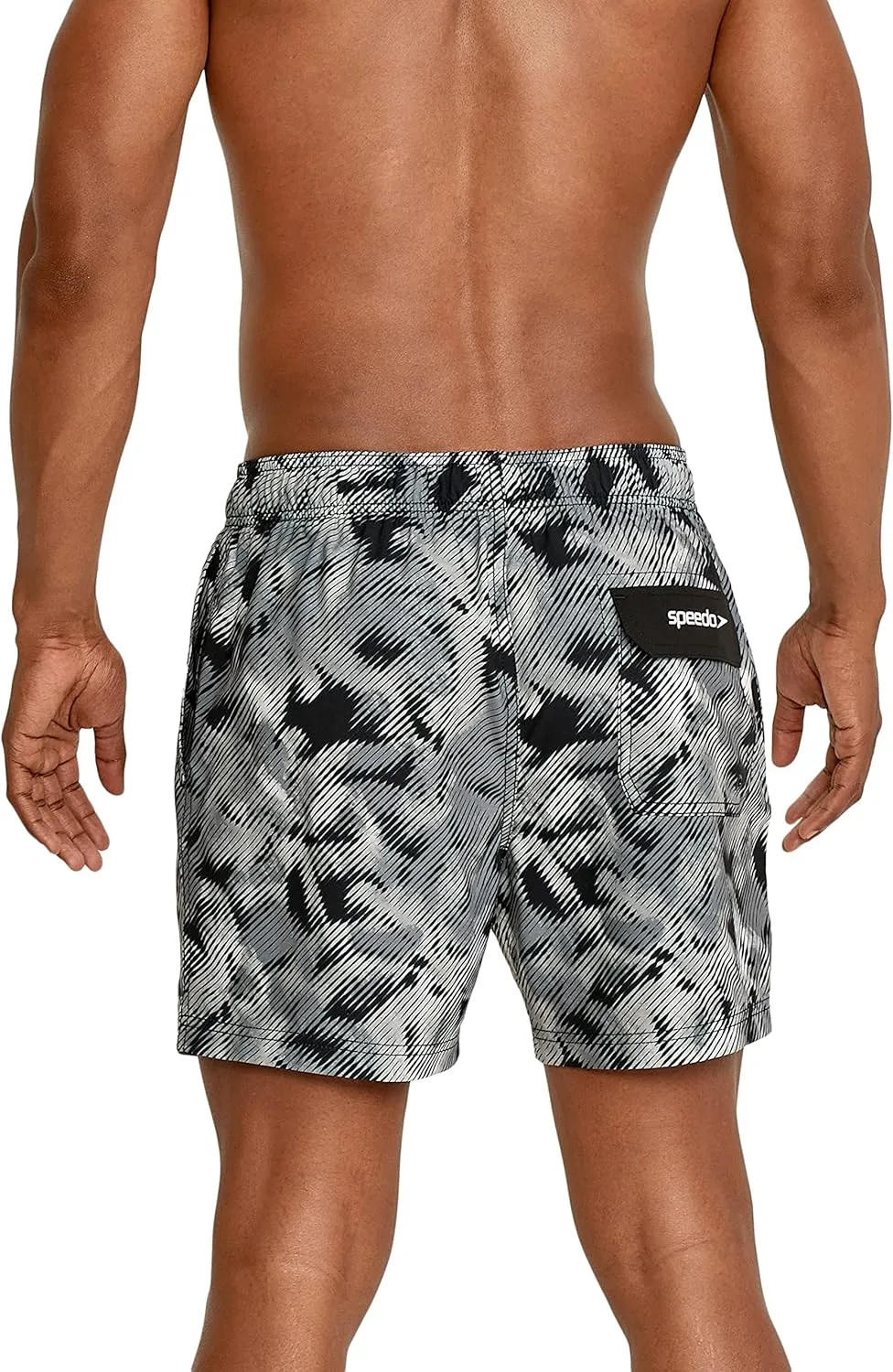 Speedo Men's Swim Trunk Short Length Redondo Comfort Liner Print