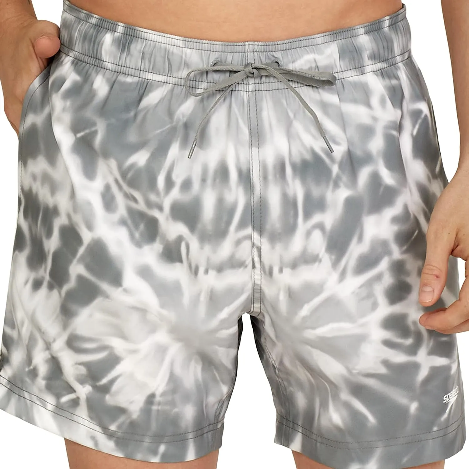 Speedo Men's Swim Trunk Short Length Redondo Comfort Liner Print