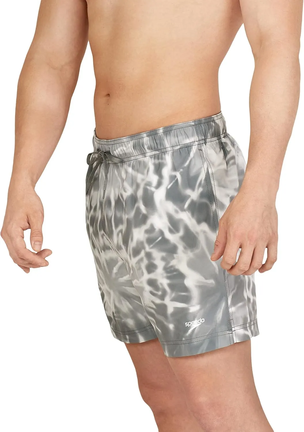 Speedo Men's Swim Trunk Short Length Redondo Comfort Liner Print