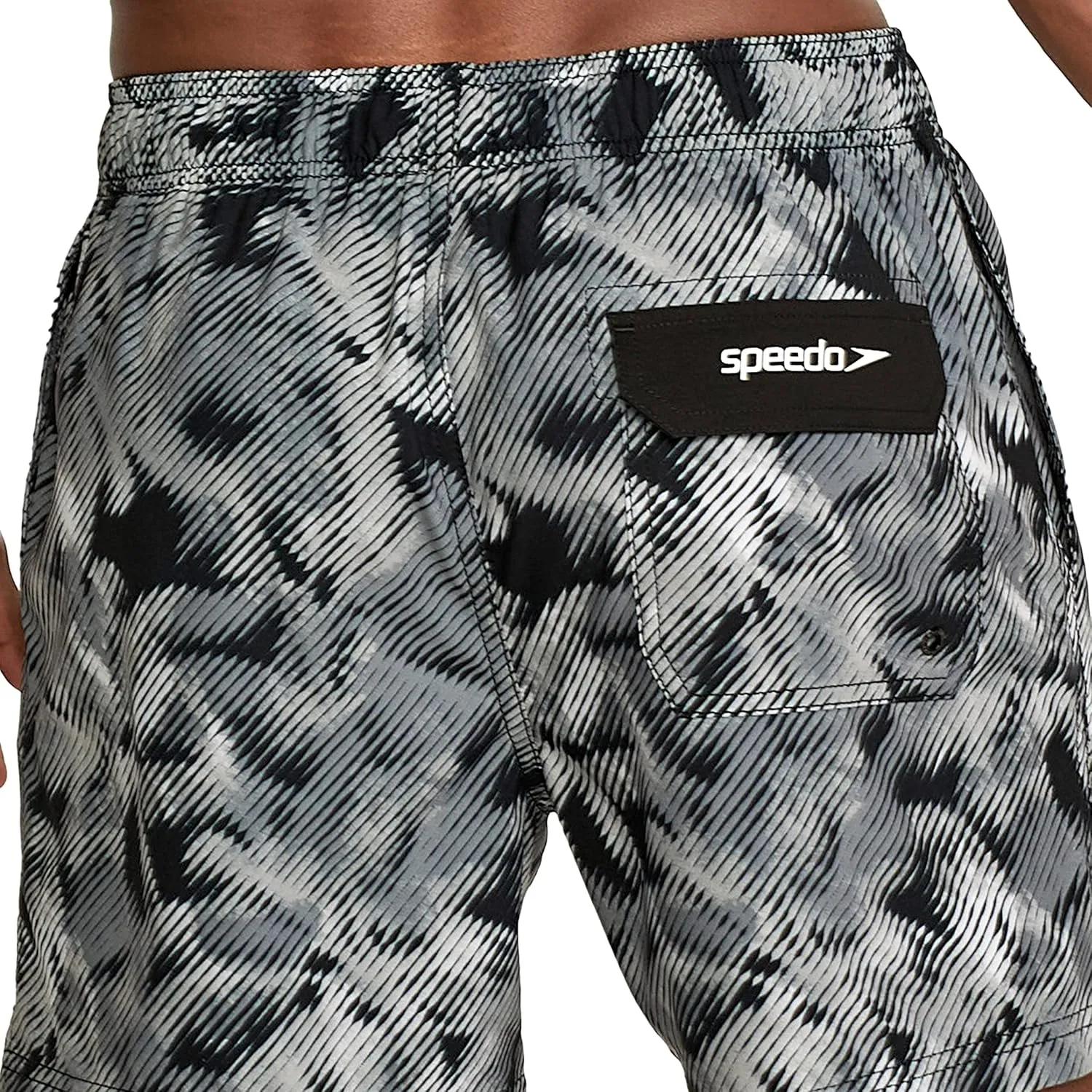 Speedo Men's Swim Trunk Short Length Redondo Comfort Liner Print
