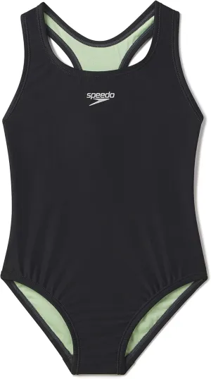 Speedo Swimsuit One Piece Closed Racerback