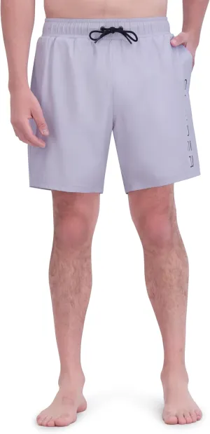 Spyder Men's Swim Trunks, Stretch, Quick-Dry, 7-inch Board Shorts, UPF 50 , Compression Boxer Liner