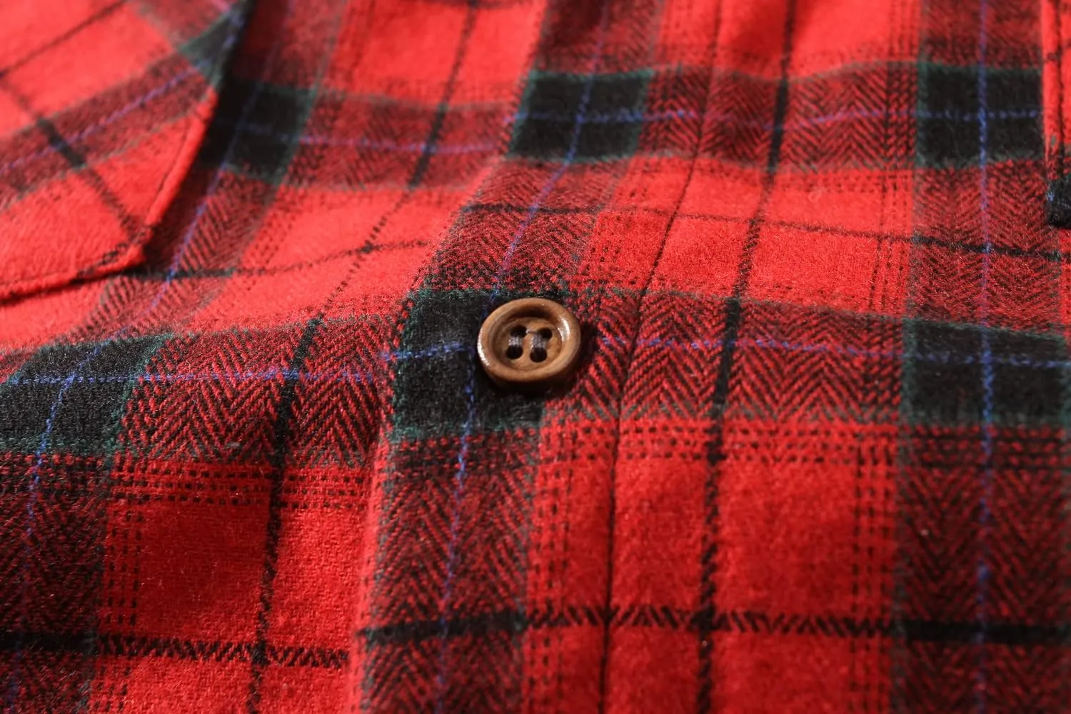 SSLR Flannel Shirt for Men, Long Sleeve Button Down Shirt Plaid Casual