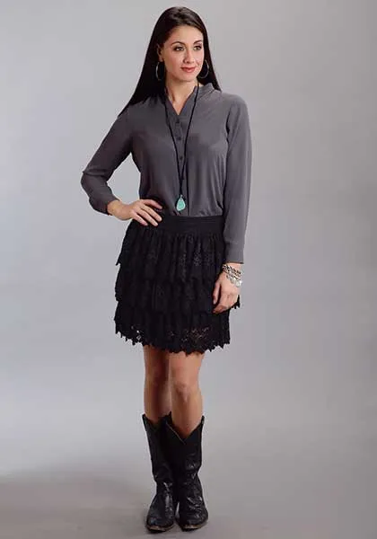 Stetson Ladies Collection Tier Lace Skirt Style 11-060-0539-0643