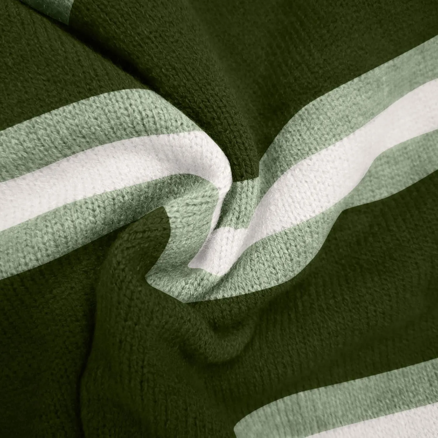 Striped Sweater Women 2024 Dressy Long Sleeve Button Down Crewneck Cropped Knit Cardigan Sweaters Casual Loose Coats