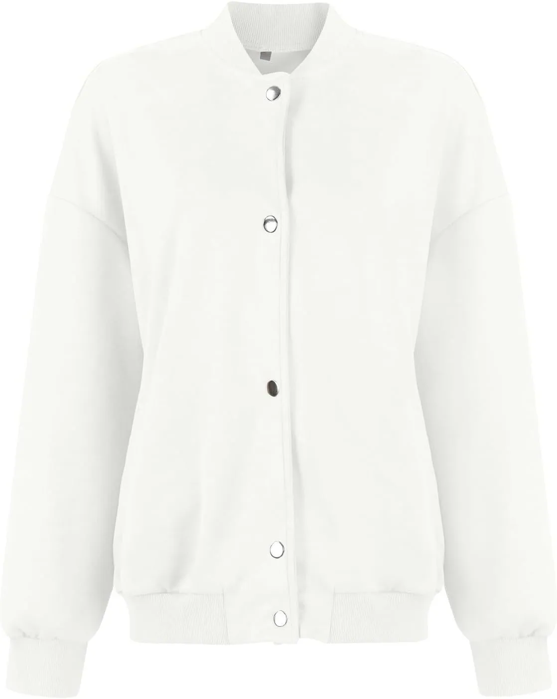 Suede Jacket Women Button Down Bomber Jacket Dressy Casual Varsity Shackets with Pockets Fall Coat Y2k Clothes