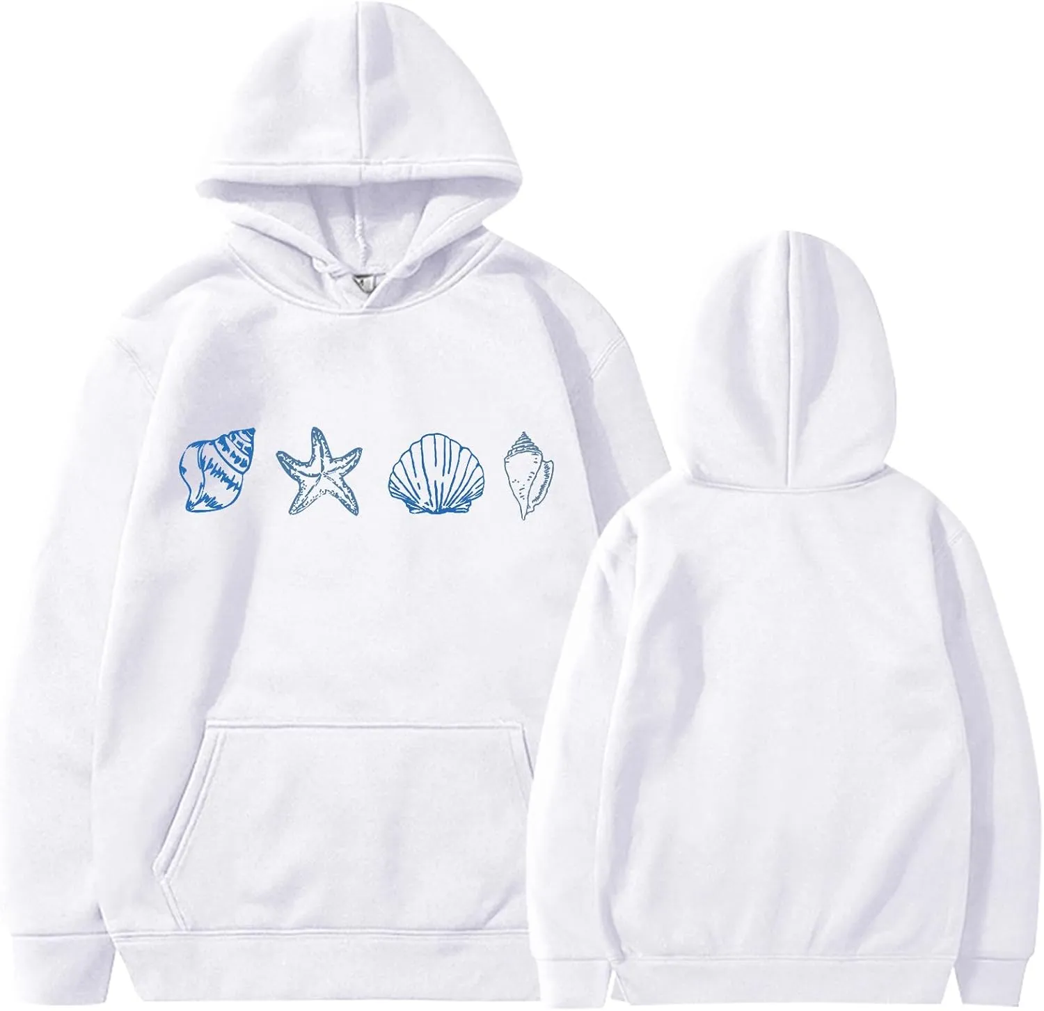 Sweat Shirts Women Long Sleeve Oversized Hoodies Sweaters Pullover Winter Fall Casual Comfy Outfits Fashion Y2K Clothes