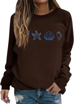 Sweat Shirts Women Long Sleeve Oversized Hoodies Sweaters Pullover Winter Fall Casual Comfy Outfits Fashion Y2K Clothes